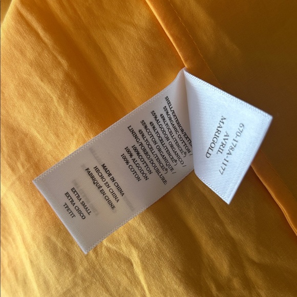 Rails Avril Tiered Midi Dress Spaghetti Straps Size XS in Yellow - Picture 11 of 13